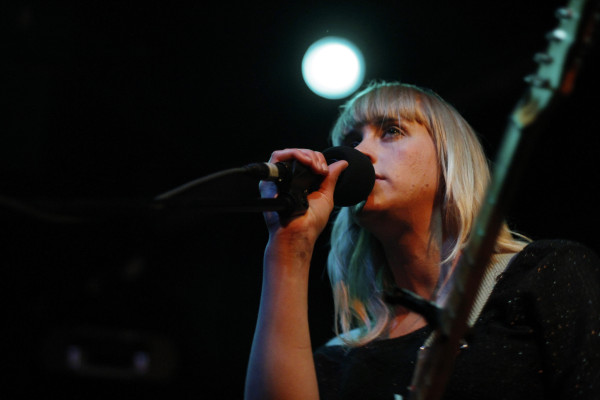 Jenn Wasner performs as Flock Of Dimes at Black Cat Backstage in Washington, DC on Feb. 16, 2012.