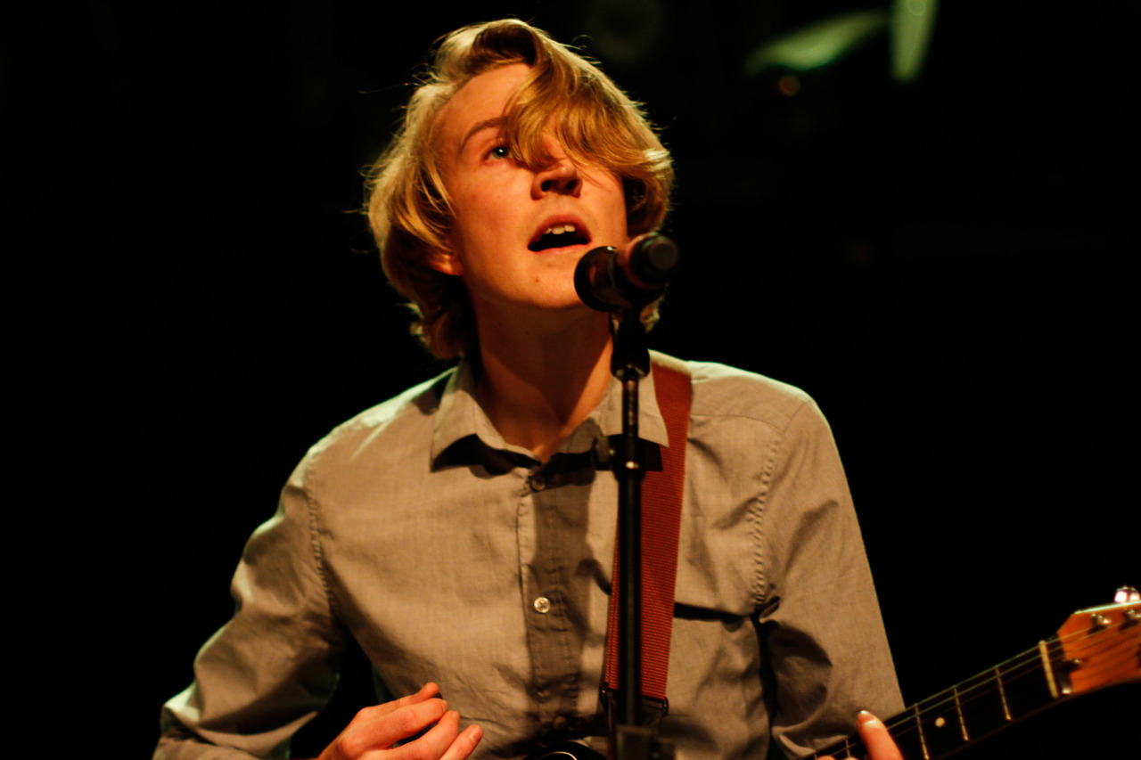 Lawrence Arabia performs at (le) Poisson Rouge during the CMJ Music Marathon in New York, NY on Oct. 16, 2012. 