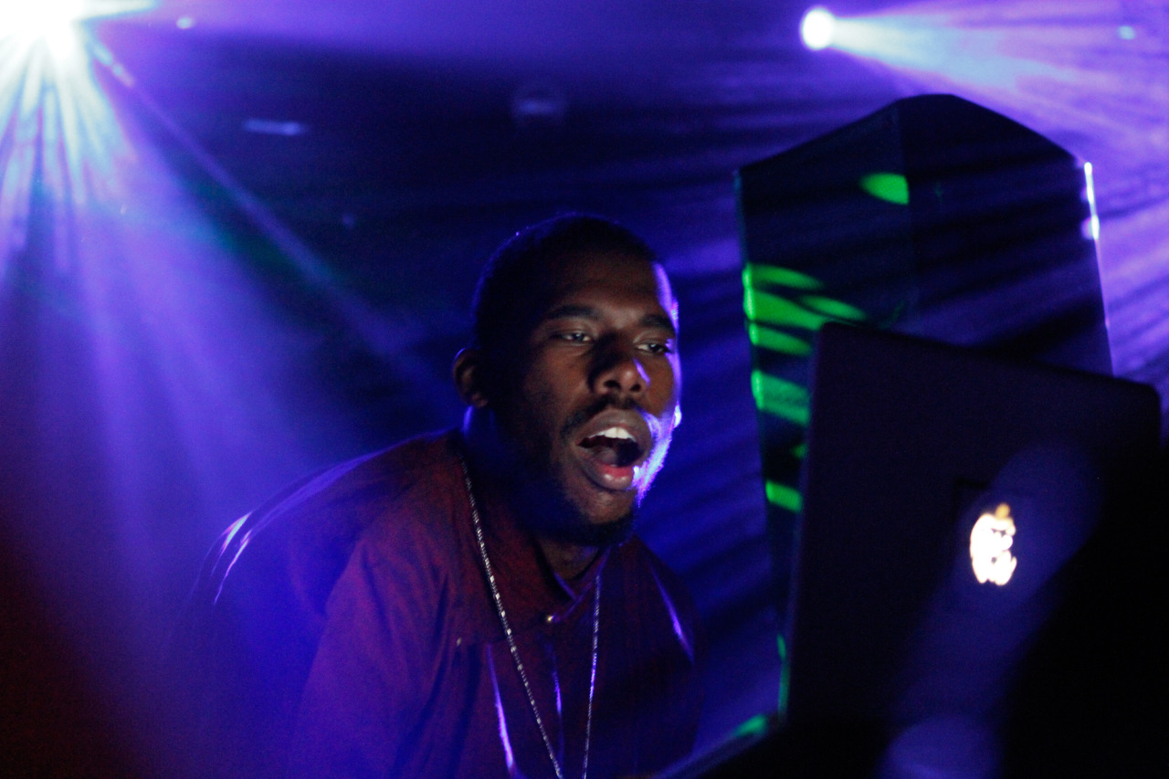 Flying Lotus performs at NPR Music's showcase at (le) Poisson Rouge during the CMJ Music Marathon in New York, NY on Oct. 17, 2012. 
