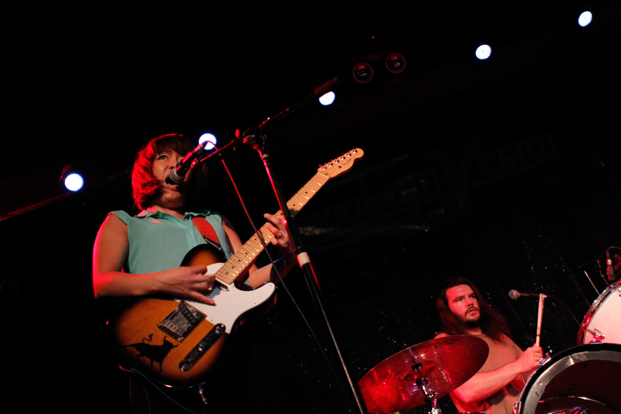 Eternal Summers performs at Brooklyn Vegan's day party at Public Assembly during the CMJ Music Marathon in New York, NY on Oct. 20, 2012. 