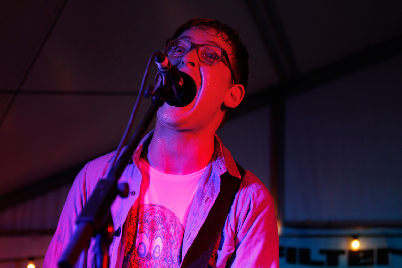 METZ performs at the Filter showcase at Bar 96 during South By Southwest in Austin, Texas on March 15, 2013. 