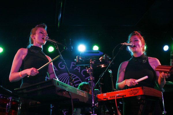 Lucius plays at Knitting Factory in Brooklyn, NY on April 5, 2013.