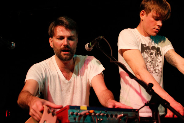 Porcelain Raft performs at Black Cat in Washington, DC on Feb. 1, 2012.