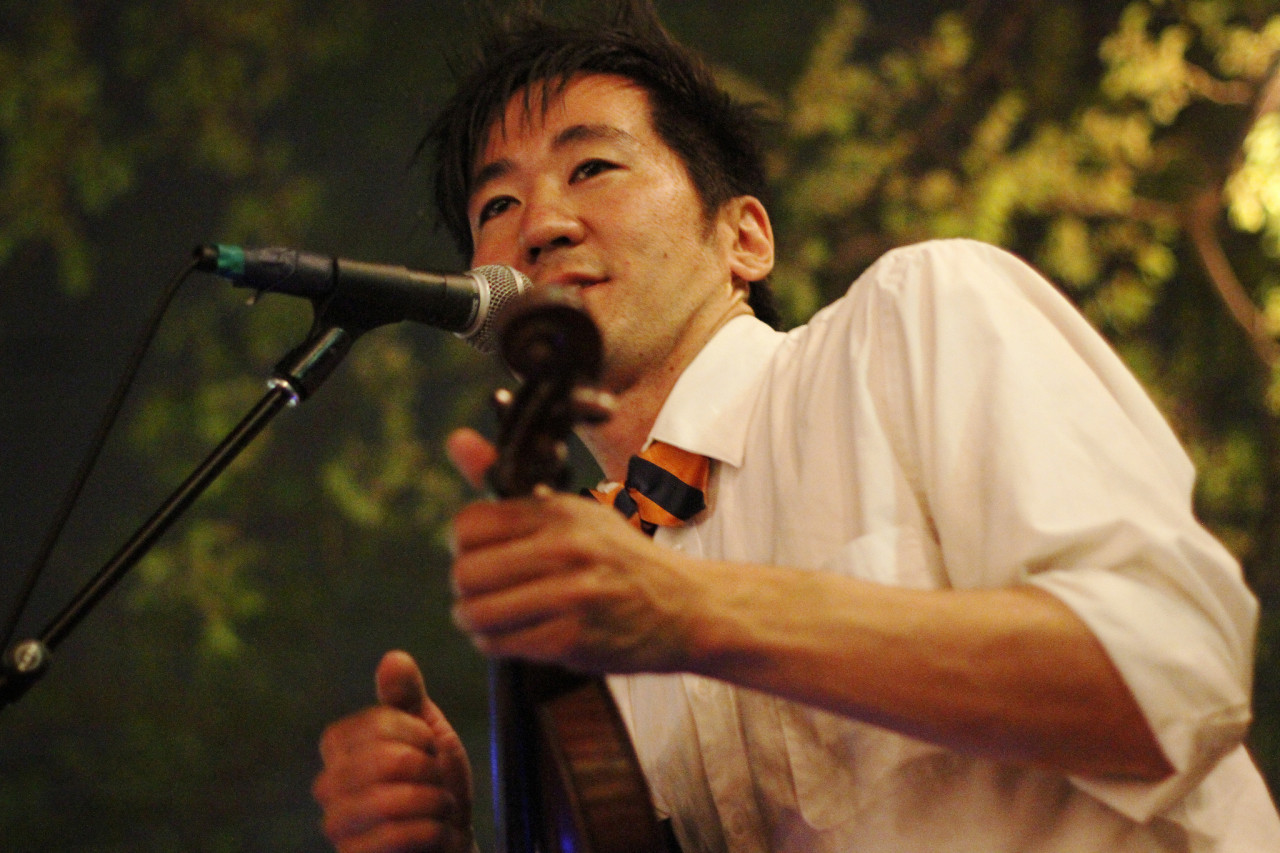Kishi Bashi performs at Uncorked during South By Southwest in Austin, Texas on March 16, 2012. 