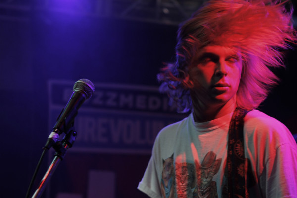 Bleeding Knees Club performs at the Pure Volume House during South By Southwest in Austin, Texas on March 17, 2012.