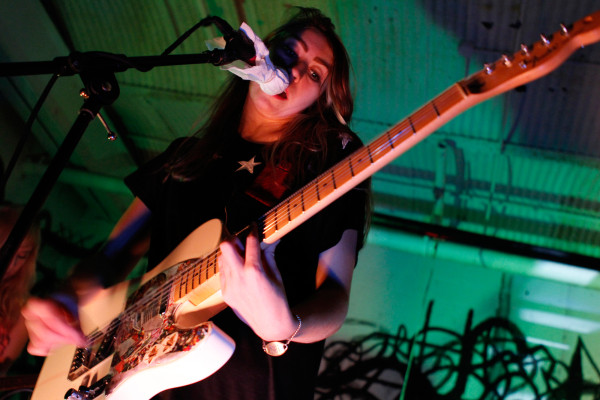 Potty Mouth plays at 285 Kent in Brooklyn, NY on Oct. 5, 2013.