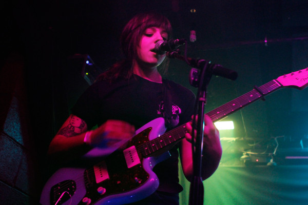 Pity Sex plays at Santos Party House in New York, NY on Jan. 19, 2014.