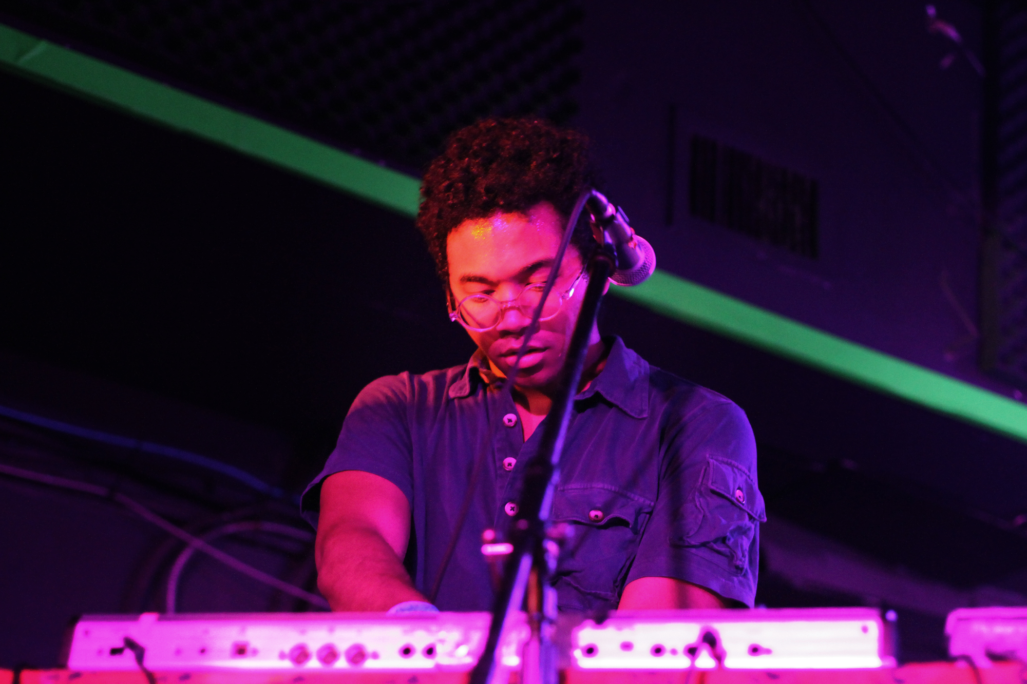 Toro y Moi performs at Rock and Roll Hotel in Washington, D.C. on Apr. 14, 2011.