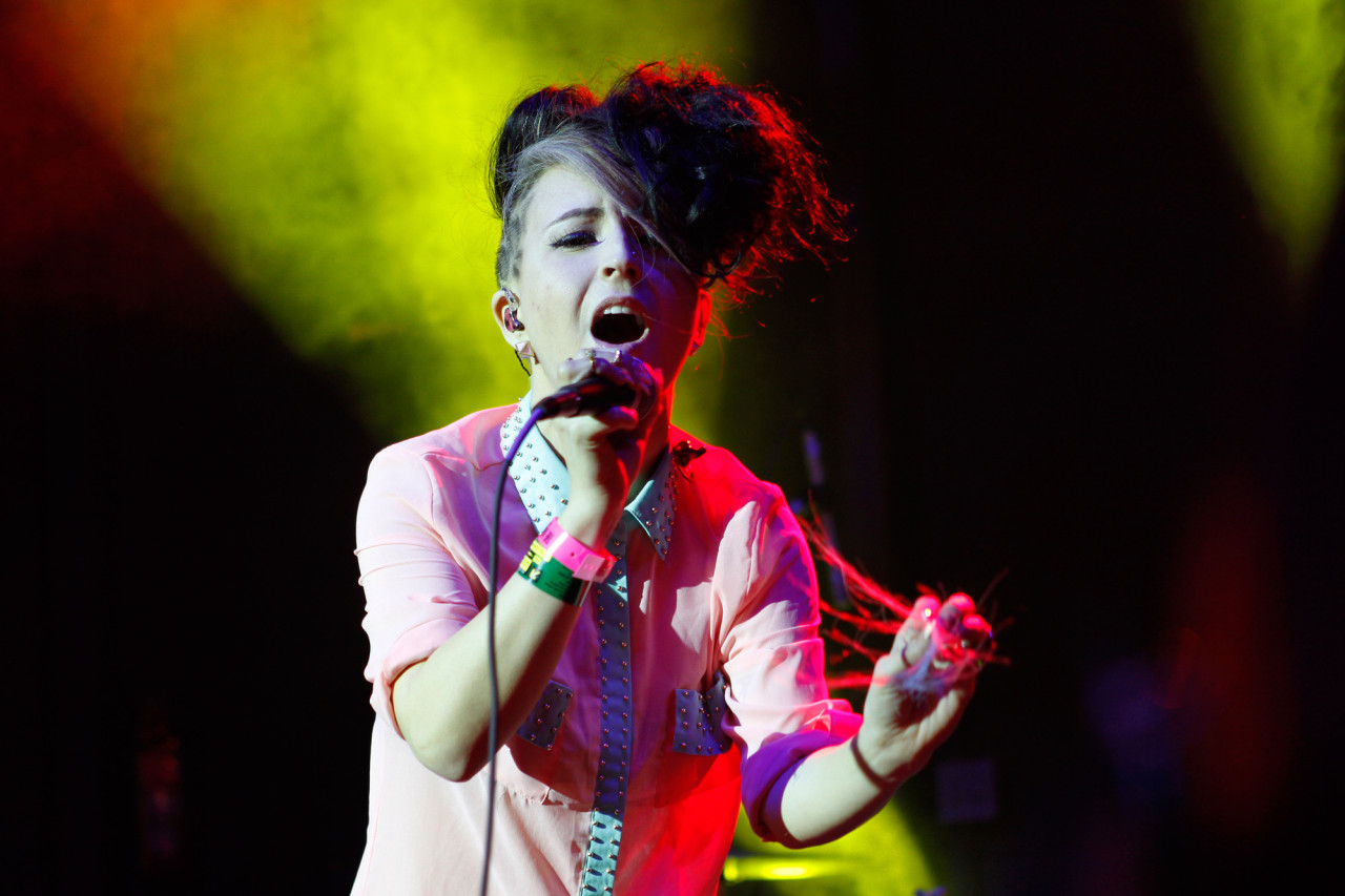 Sirah performs at the Warner Sound showcast at The Belmont during South By Southwest in Austin, Texas on March 12, 2013.