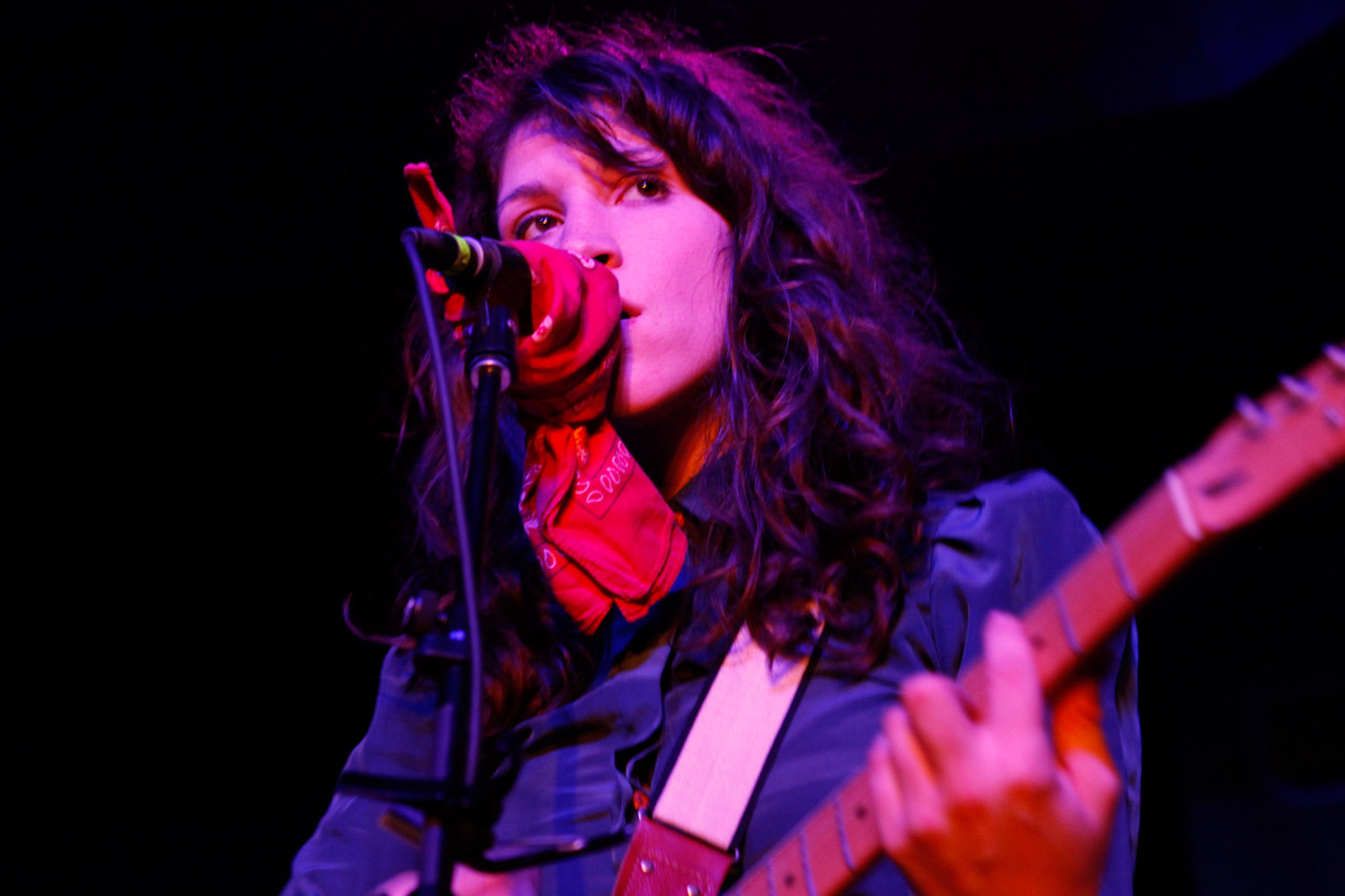 Widowspeak performs at The Parish during South By Southwest in Austin, Texas on March 16, 2013. 
