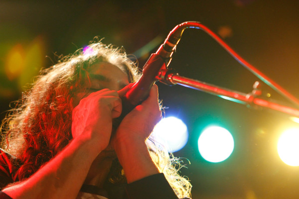 The War On Drugs plays at Bowery Ballroom in New York, NY on March 19, 2014.
