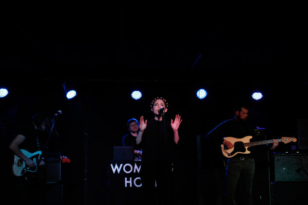 Woman's Hour plays at Mercury Lounge in New York, NY on March 19, 2014.