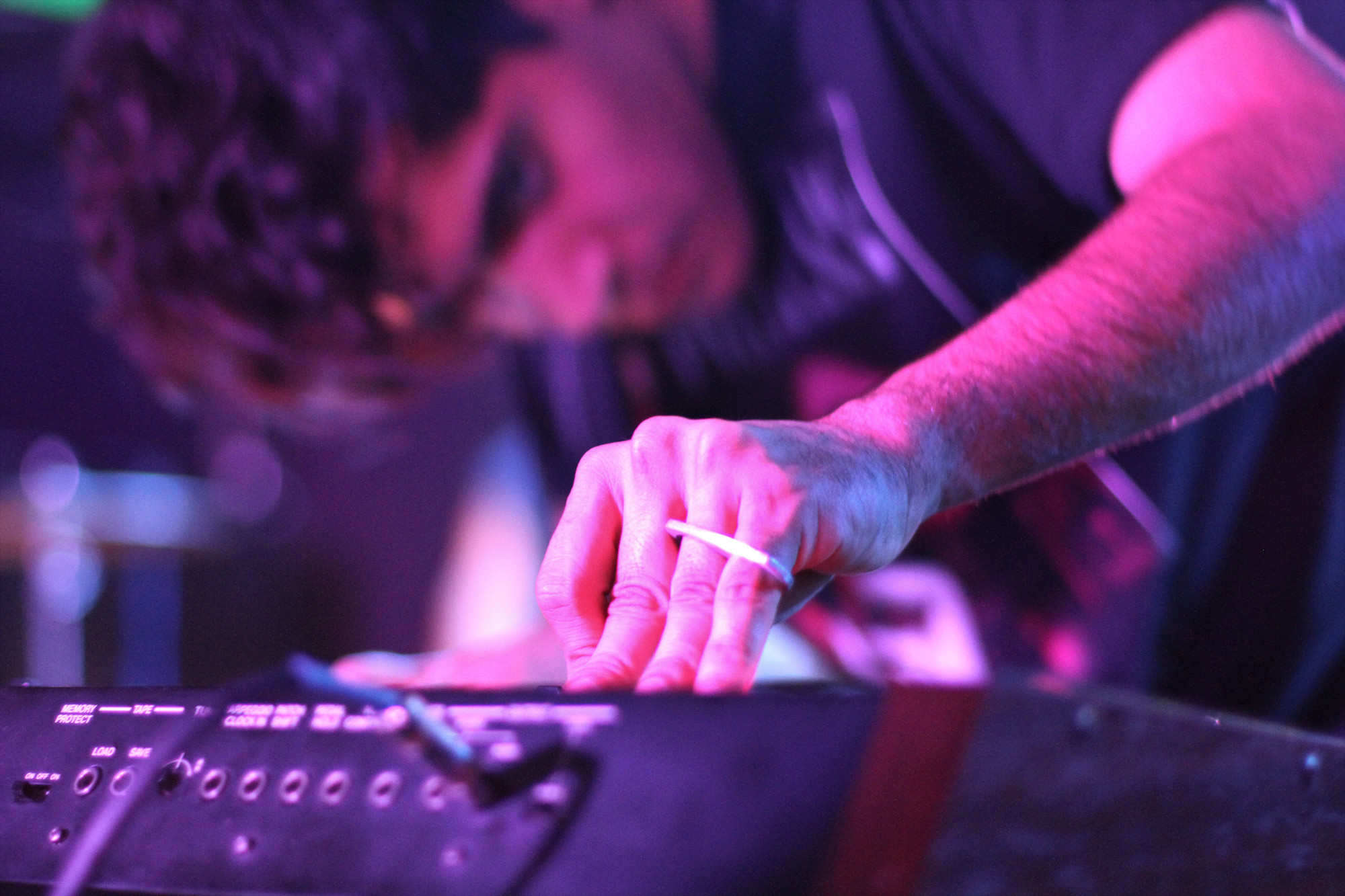 Neon Indian performs at Rock and Roll Hotel in Washington, D.C. on Sept. 15, 2011.