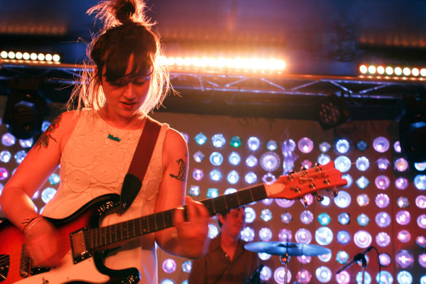 Bad Banana plays at Indie Pop Prom at Baby's All Right in Brooklyn, NY on Feb. 22, 2014.