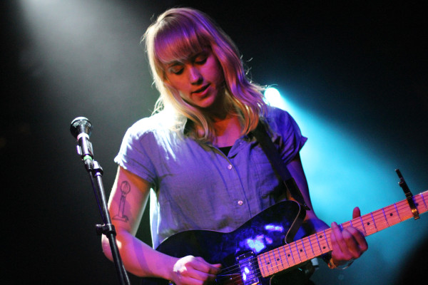 Wye Oak performs at the Merge showcase at The Parish during South By Southwest in Austin, Texas on March 18, 2011.