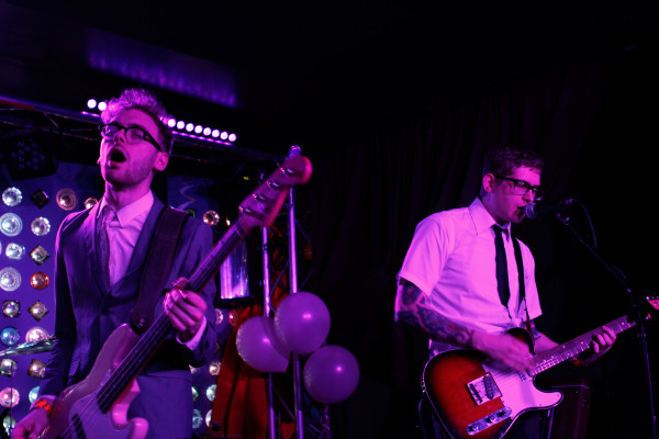 Pity Sex plays at Indie Pop Prom at Baby's All Right in Brooklyn, NY on Feb. 22, 2014.