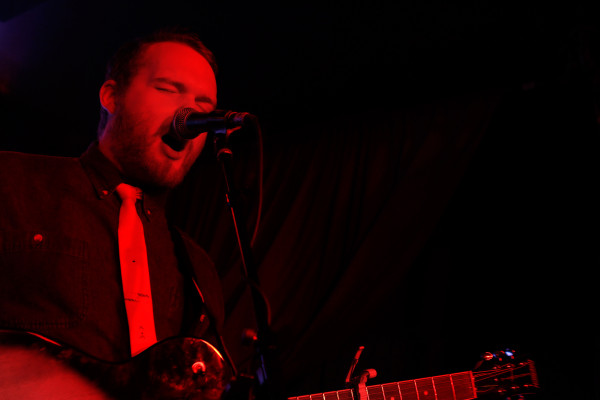 Radiator Hospital plays at Indie Pop Prom at Baby's All Right in Brooklyn, NY on Feb. 22, 2014.