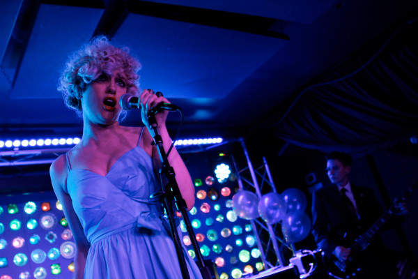 Priests plays at Indie Pop Prom at Baby's All Right in Brooklyn, NY on Feb. 13, 2015.