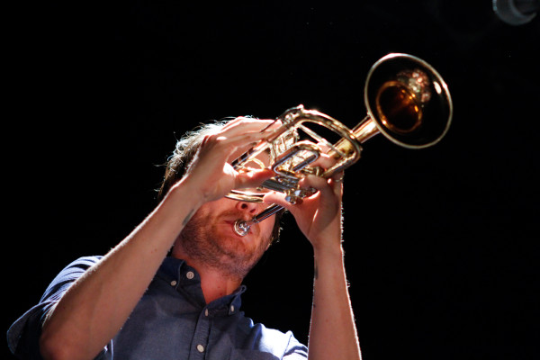 Beirut plays at Bowery Ballroom in New York, NY on June 21, 2015. (© Michael Katzif - Do not use or republish without prior consent.)