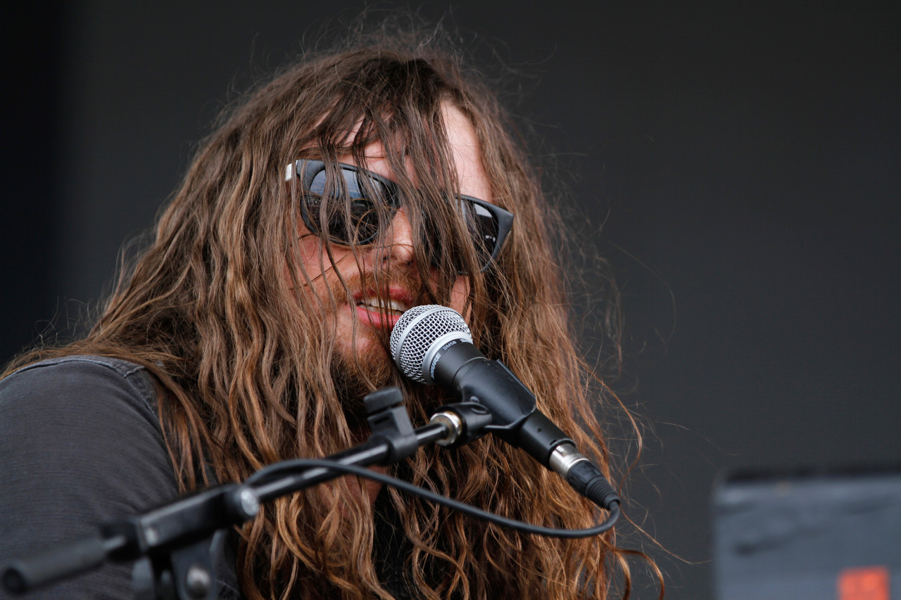 J. Roddy Walton & The Business performs on the Big Apple Stage at Governors Ball on Randall's Island, New York, on June 6, 2015. (© Michael Katzif – Do not use or republish without prior consent.)