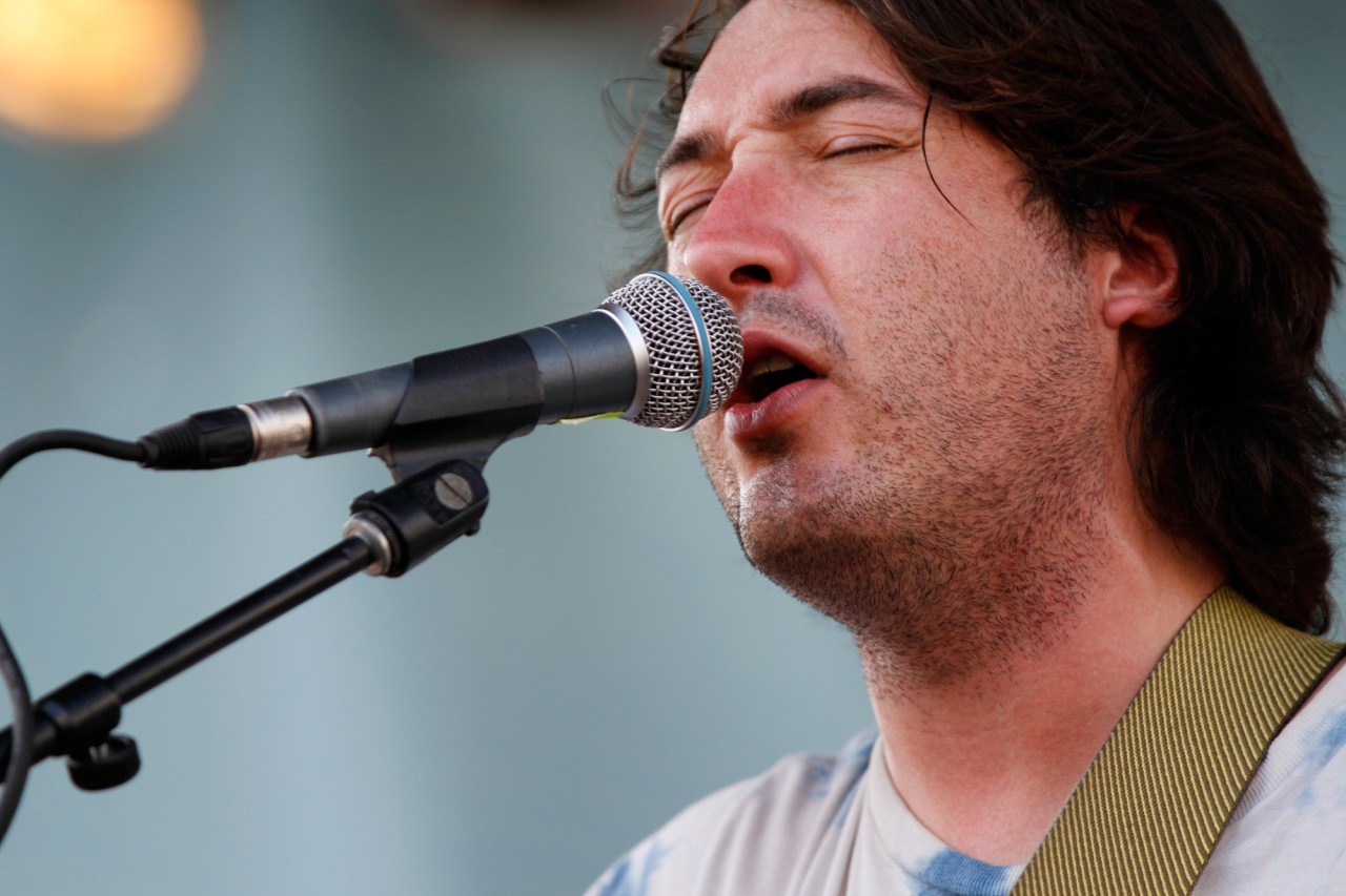 Mikal Cronin performs at Village Voice's 4Knots Festival at Pier 84 in New York, NY on July 11, 2015. (© Michael Katzif – Do not use or republish without prior consent.)