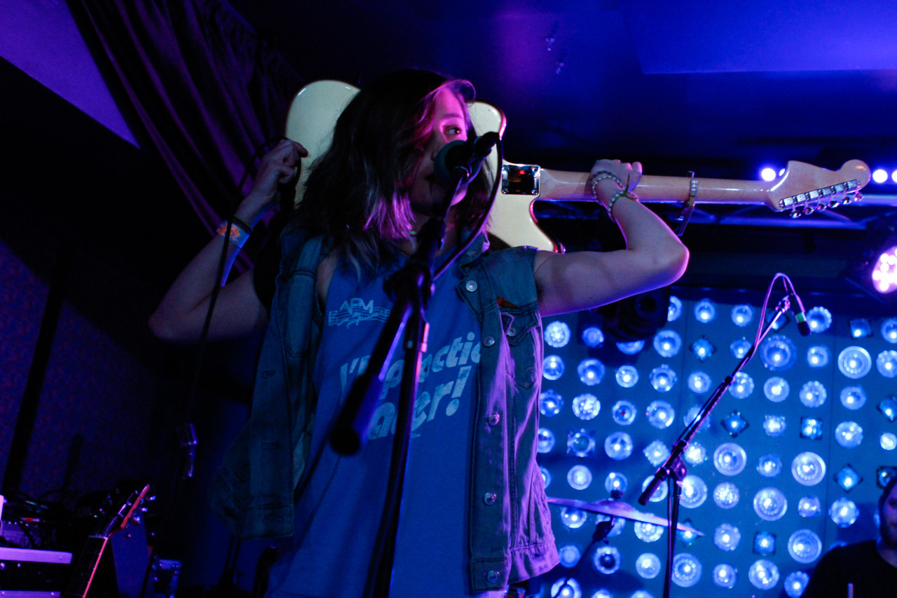 Slothrust plays at Baby's All Right in Brooklyn, NY on April 29, 2015. (© Michael Katzif - Do not use or republish without prior consent.)