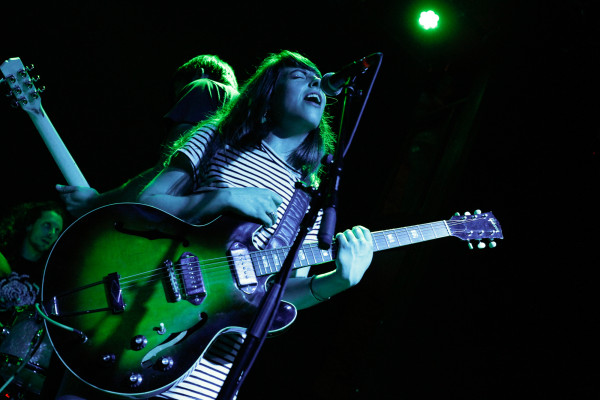 Hop Along plays at Rough Trade in Brooklyn, NY on May 5, 2015. (© Michael Katzif - Do not use or republish without prior consent.)