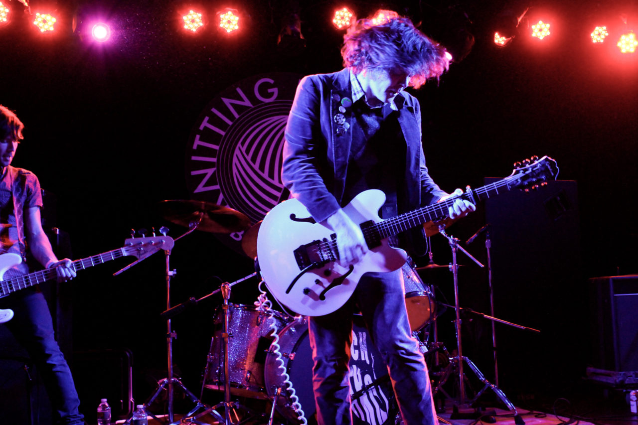 Beach Slang plays at Knitting Factory in Brooklyn, NY on Dec. 17, 2015. (© Michael Katzif - Do not use or republish without prior consent.)