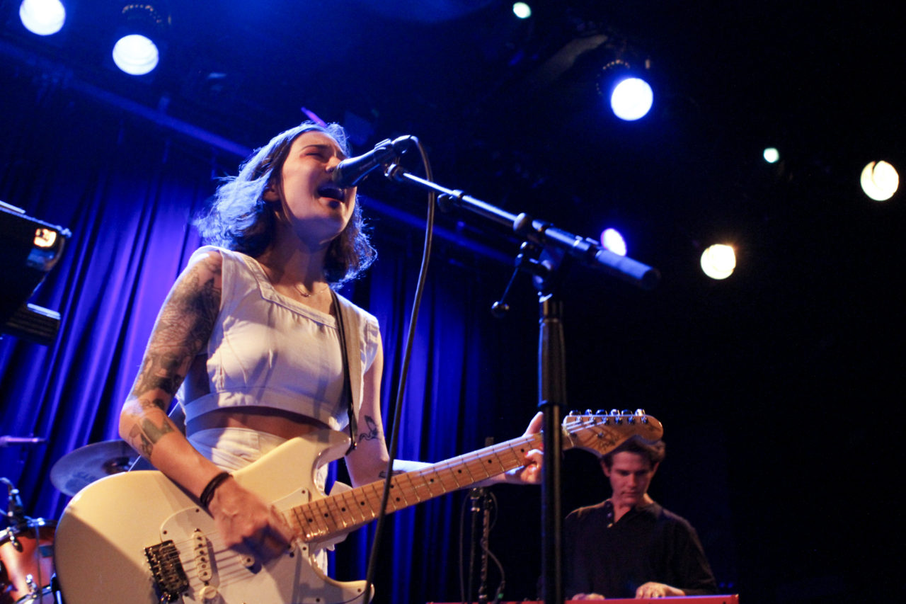 Japanese Breakfast plays at Music Hall of Williamsburg in Brooklyn, New York on Oct. 12, 2017. (© Michael Katzif - Do not use or republish without prior consent.)