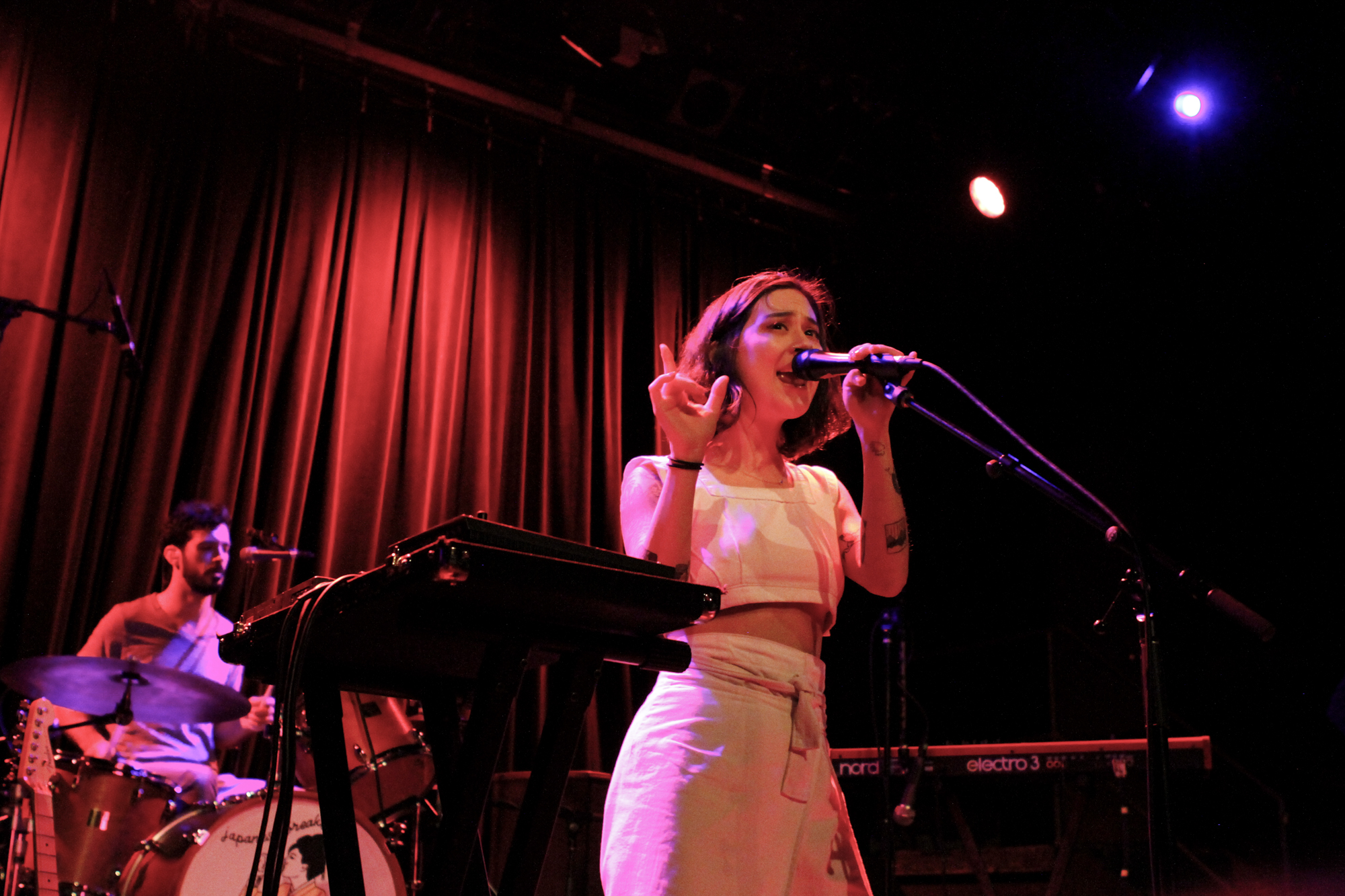 Japanese Breakfast plays at Music Hall of Williamsburg in Brooklyn, New York on Oct. 12, 2017. (© Michael Katzif - Do not use or republish without prior consent.)