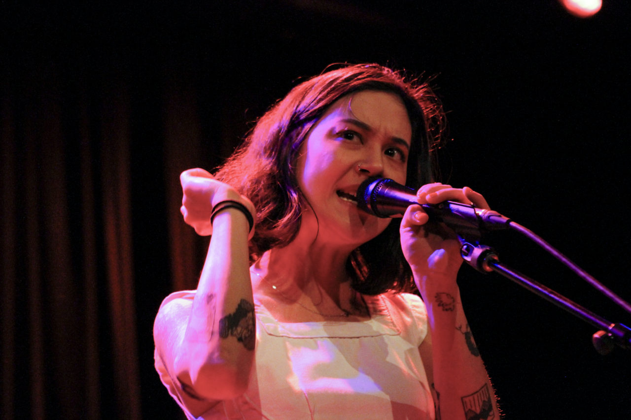 Japanese Breakfast plays at Music Hall of Williamsburg in Brooklyn, New York on Oct. 12, 2017. (© Michael Katzif - Do not use or republish without prior consent.)