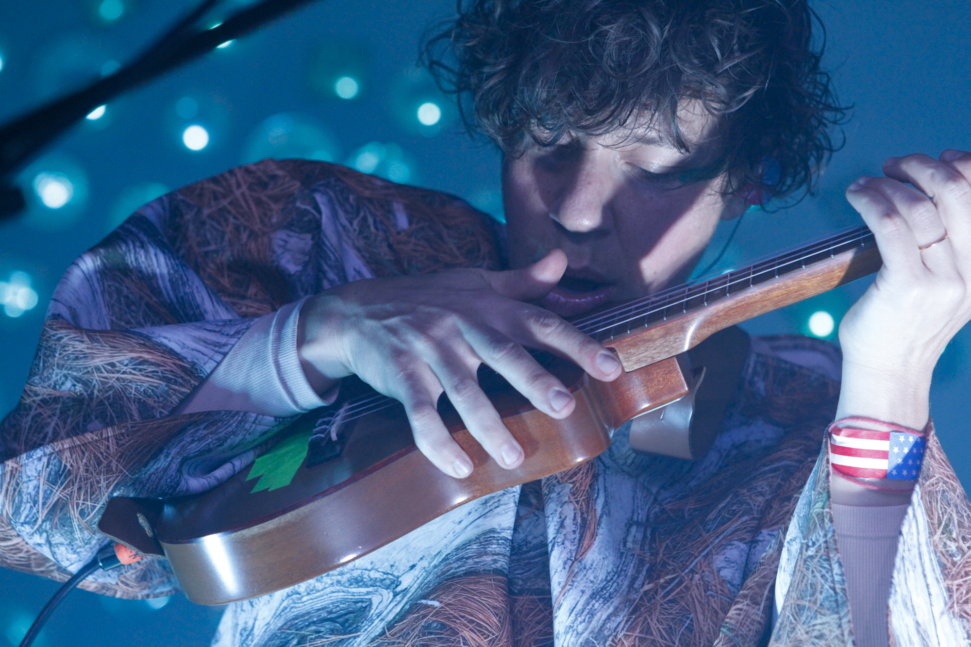 Tune-Yards plays at Baby's All Right in Williamsburg, Brooklyn, New York on Nov. 7, 2017. (© Michael Katzif - Do not use or republish without prior consent.)