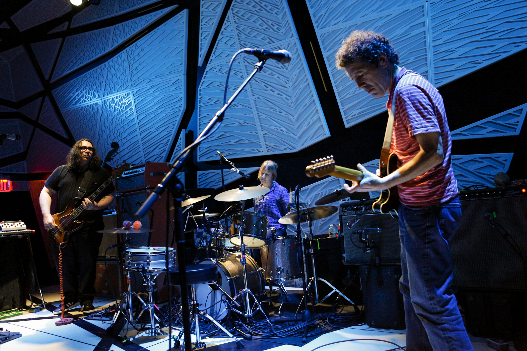 Yo La Tengo plays at National Sawdust in Williamsburg, Brooklyn, New York on Feb. 27, 2018. (© Michael Katzif - Do not use or republish without prior consent.)