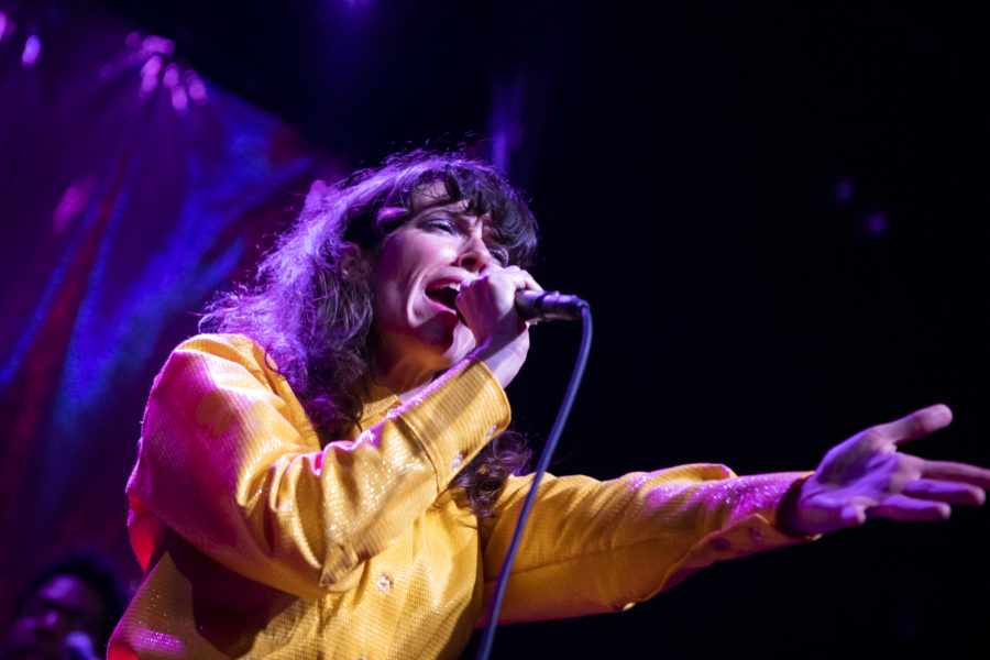 Natalie Prass plays at Rough Trade in Williamsburg, Brooklyn, New York on June 1, 2018. (© Michael Katzif - Do not use or republish without prior consent.)