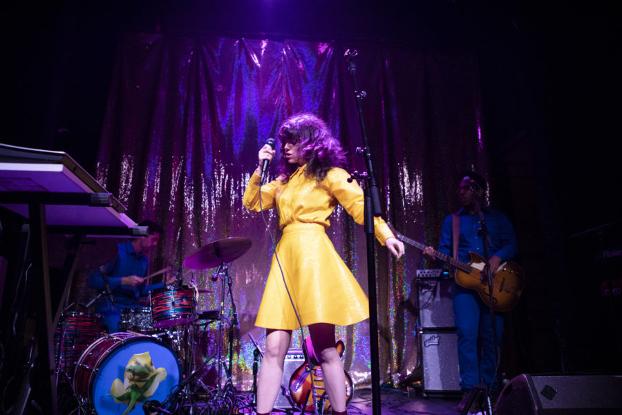 Natalie Prass plays at Rough Trade in Williamsburg, Brooklyn, New York on June 1, 2018. (© Michael Katzif - Do not use or republish without prior consent.)