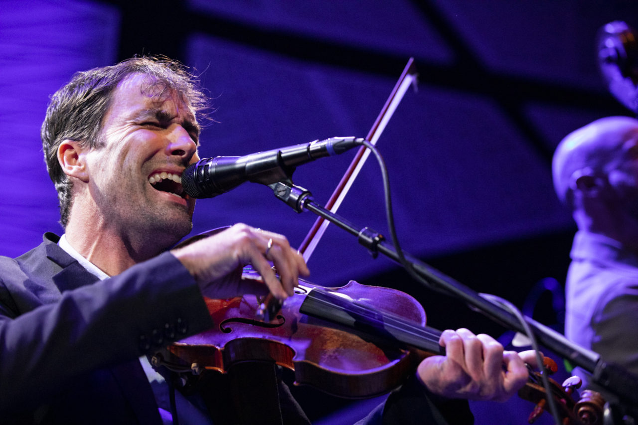 Andrew Bird plays at National Sawdust in Williamsburg, Brooklyn, New York on April 9, 2019. (© Michael Katzif - Do not use or republish without prior consent.)