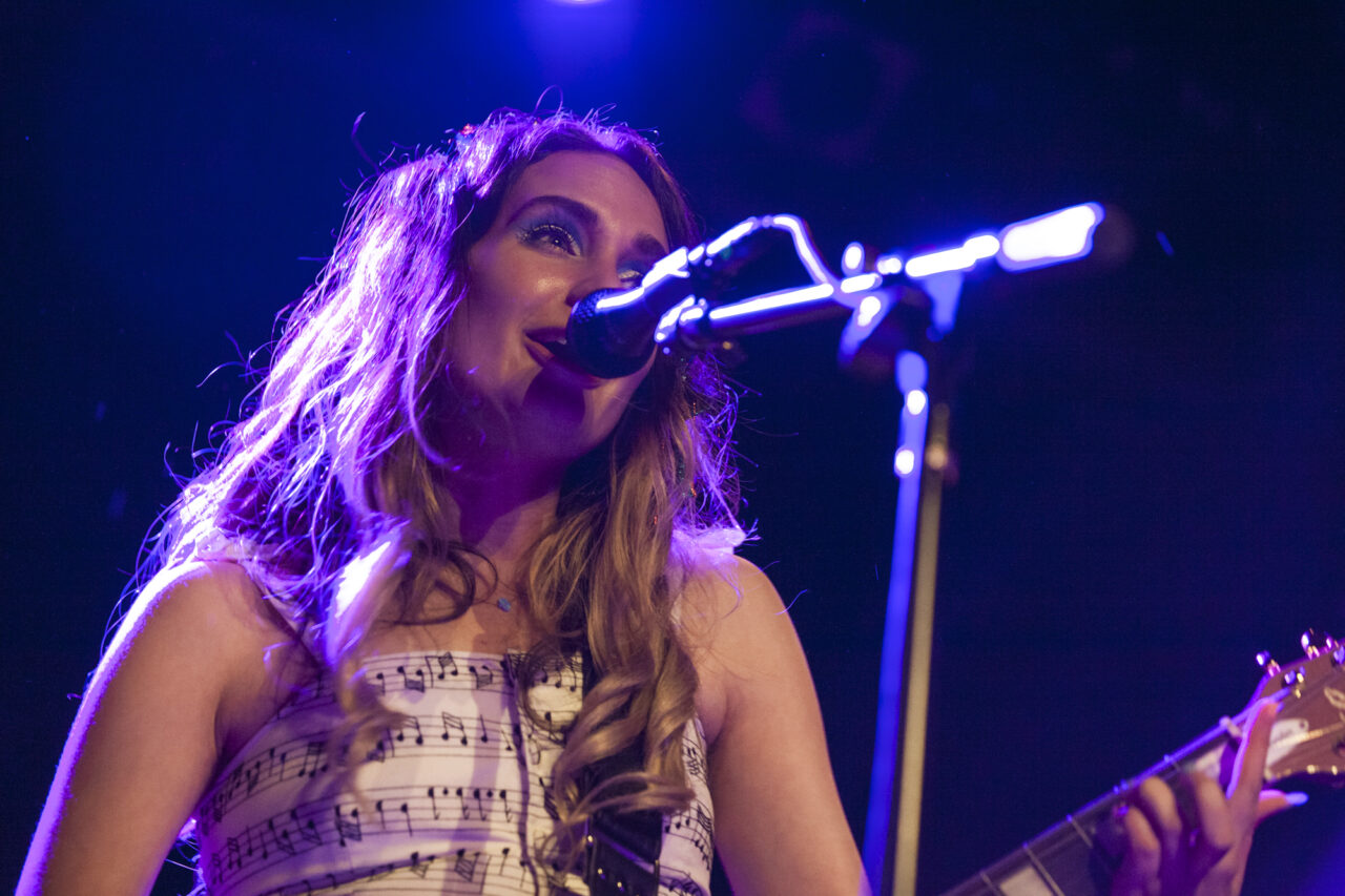 Speedy Ortiz plays at Music Hall Of Williamsburg in Williamsburg, Brooklyn, New York on May 17, 2018. (© Michael Katzif - Do not use or republish without prior consent.)